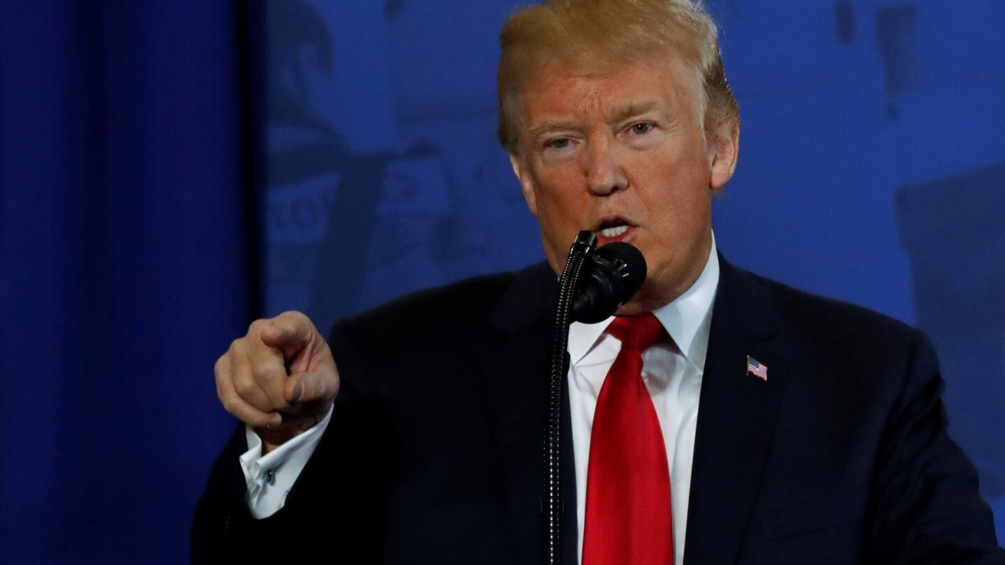 Donald Trump presentó su plan para condenar a muerte a los narcotraficantes Esto ya no puede manejarse con mano tibia |