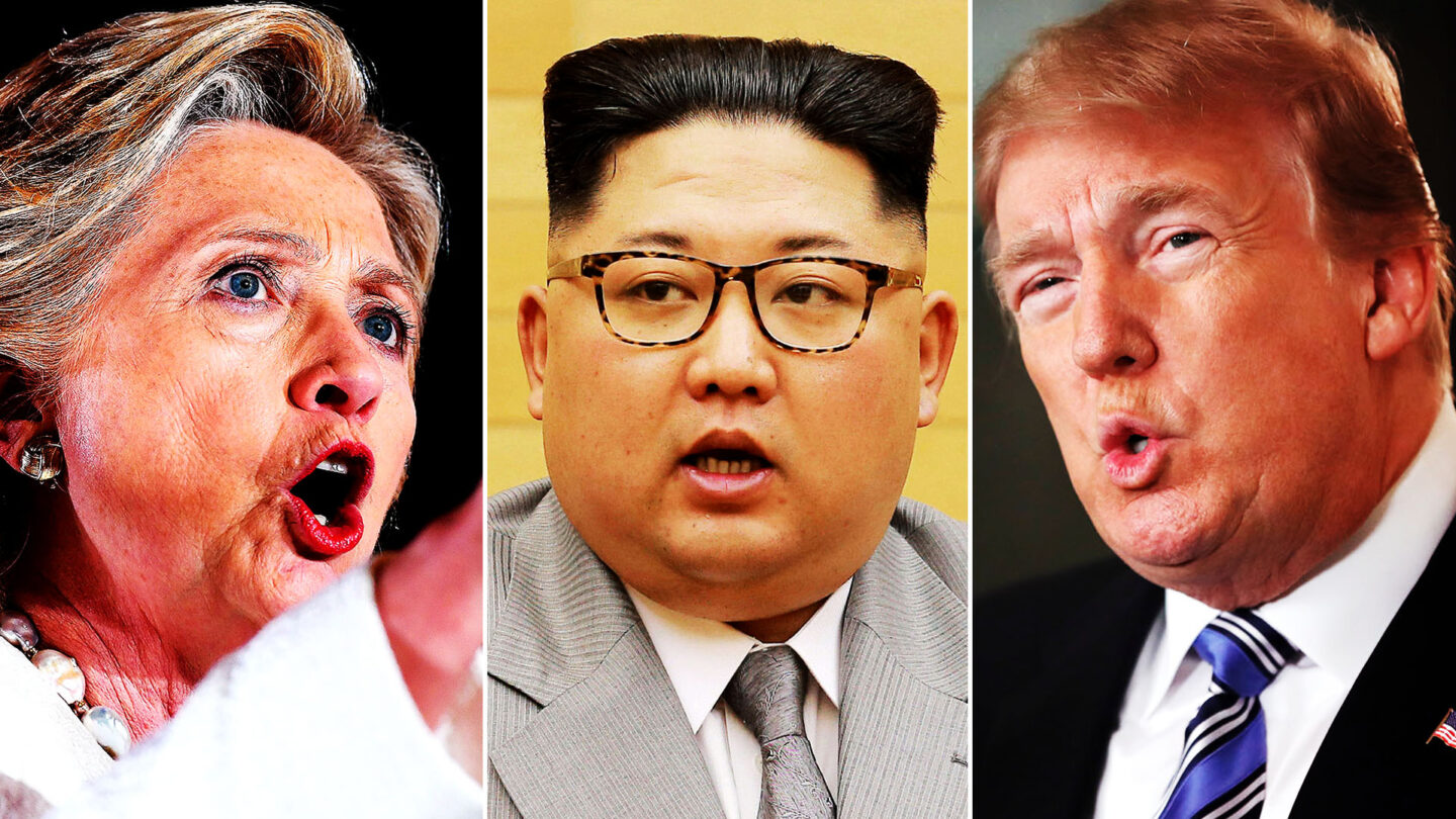Hillary Clinton afirmó que el gobierno de Donald Trump no ve el peligro en los diálogos con Kim Jong un |