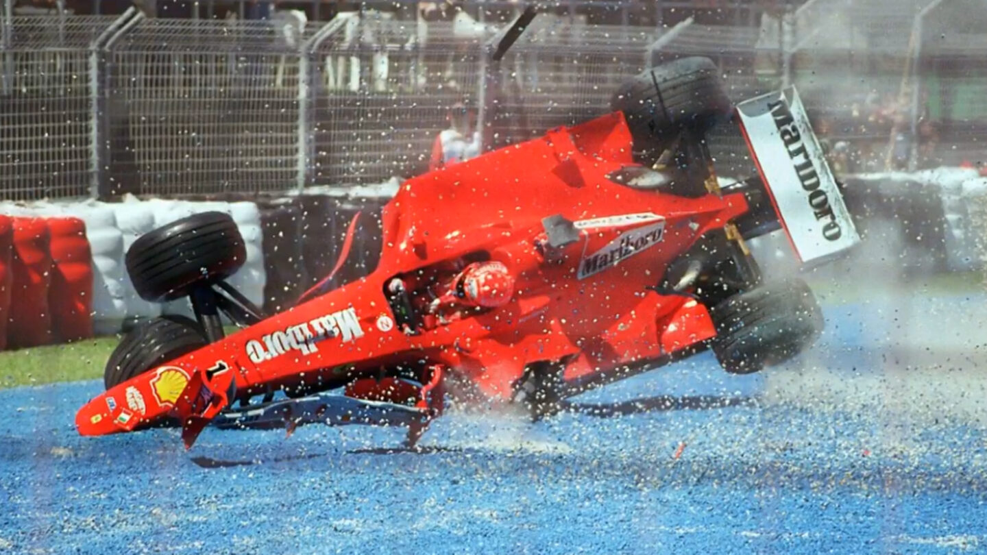 El dramático accidente del que Michael Schumacher salió ileso hace 17 años |