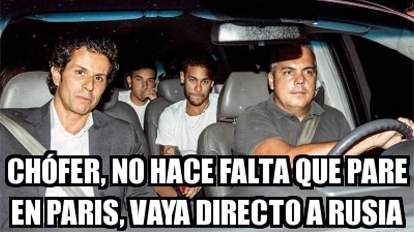 Los mejores memes sobre la exitosa operación de Neymar |