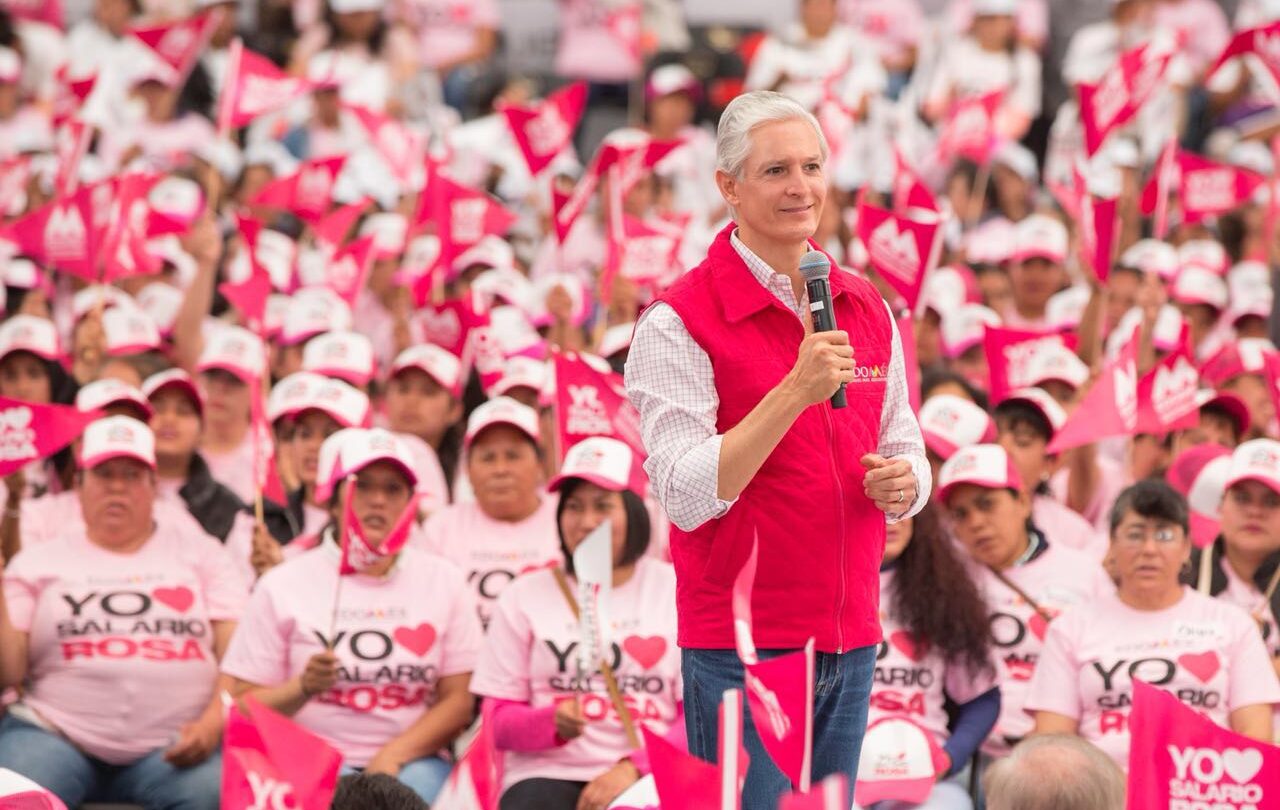 Se legítima Alfredo Del Mazo con Tarjeta Salario Rosa | México Ahora Se legítima Alfredo Del Mazo con Tarjeta Salario Rosa