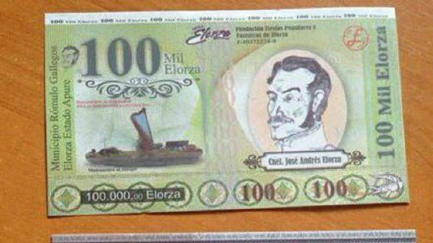 Una ciudad de Venezuela emitió su propia moneda el Elorza para luchar contra la escasez de bolívares |