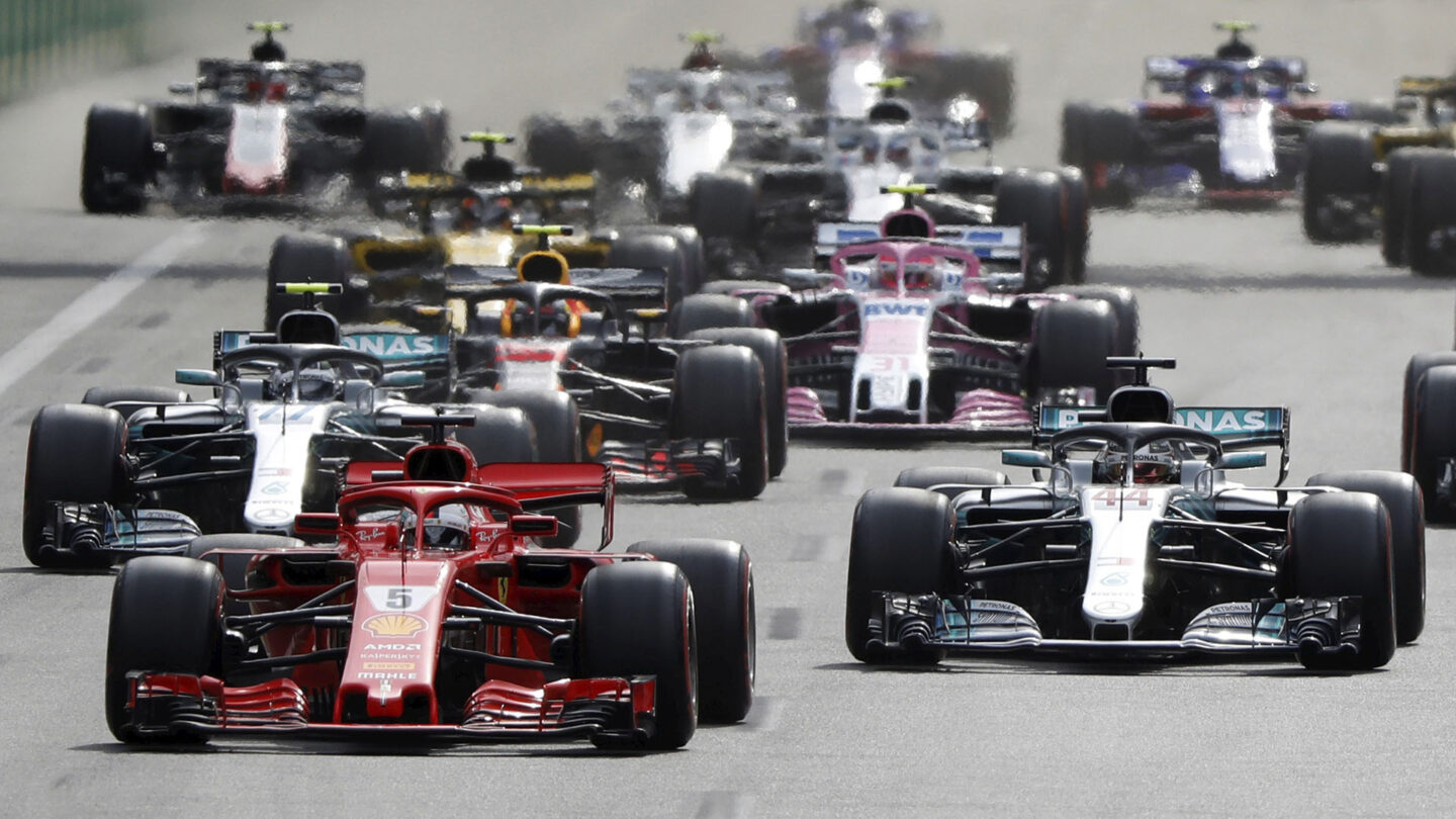 En un final inesperado Lewis Hamilton ganó el Gran Premio de Azerbaiyán de la Fórmula Uno 2018 |