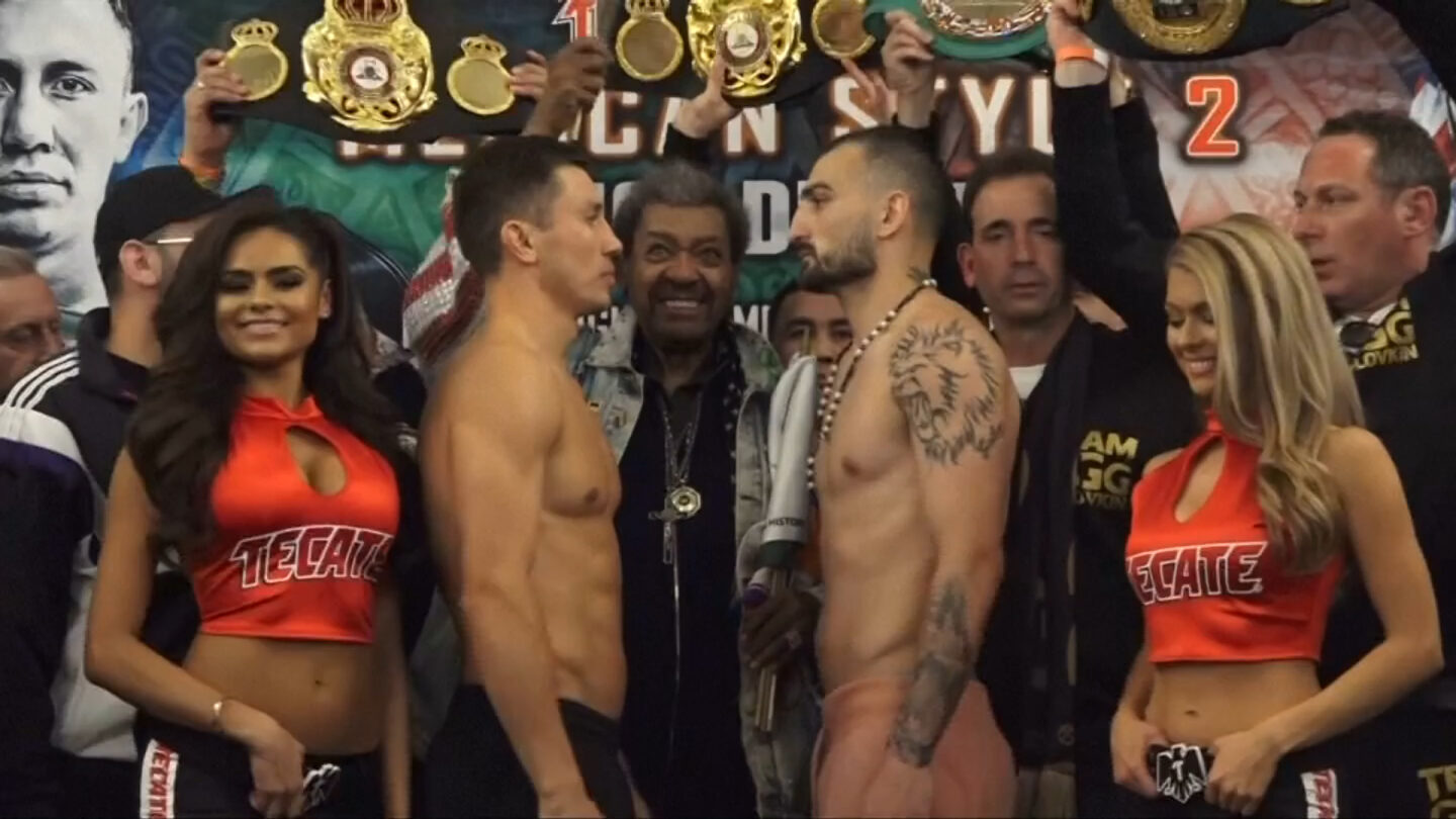 Tras la frustrada pelea con Canelo Álvarez Gennady Golovkin defiende sus tres títulos mundiales |