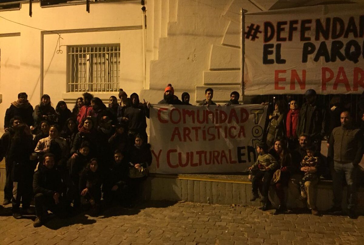 Artistas y organizaciones se tomaron indefinidamente el Parque Cultural de Valparaíso |
