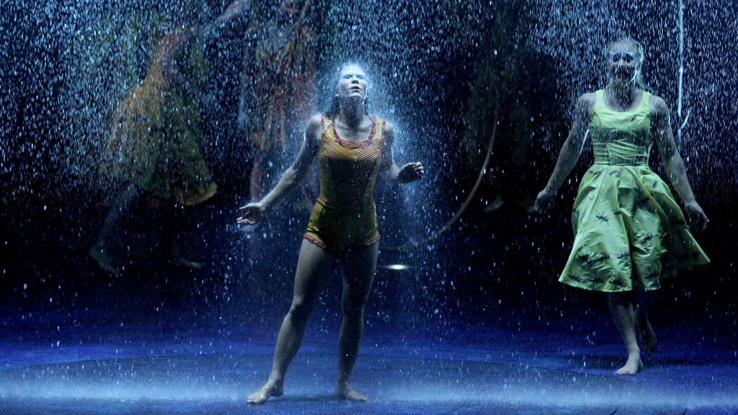 Por una falla técnica el público del Cirque du Soleil fue rociado con aceite vegetal en EEUU |