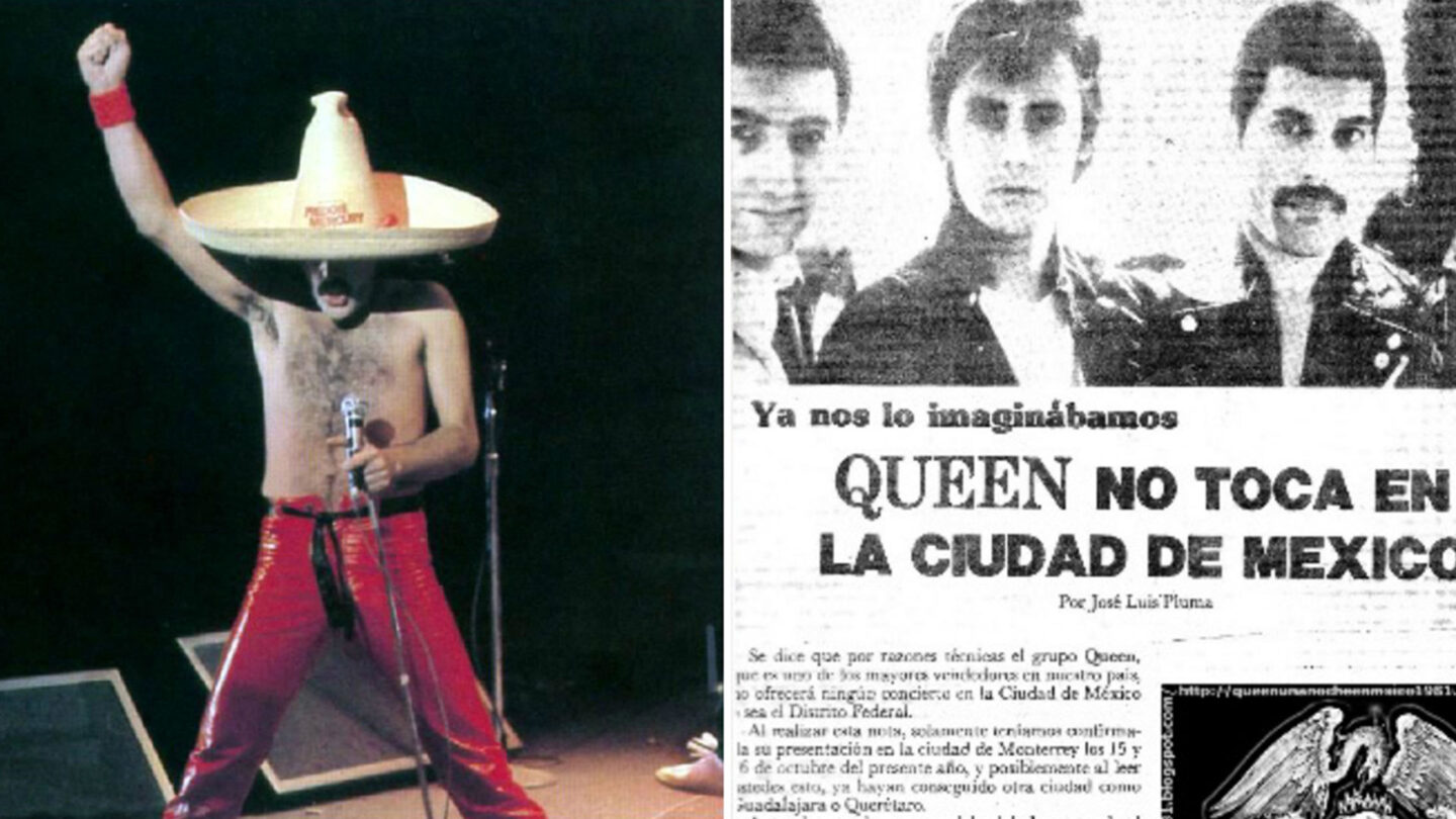El día que Freddie Mercury ofendió a México y decidió no volver a presentarse en el país |