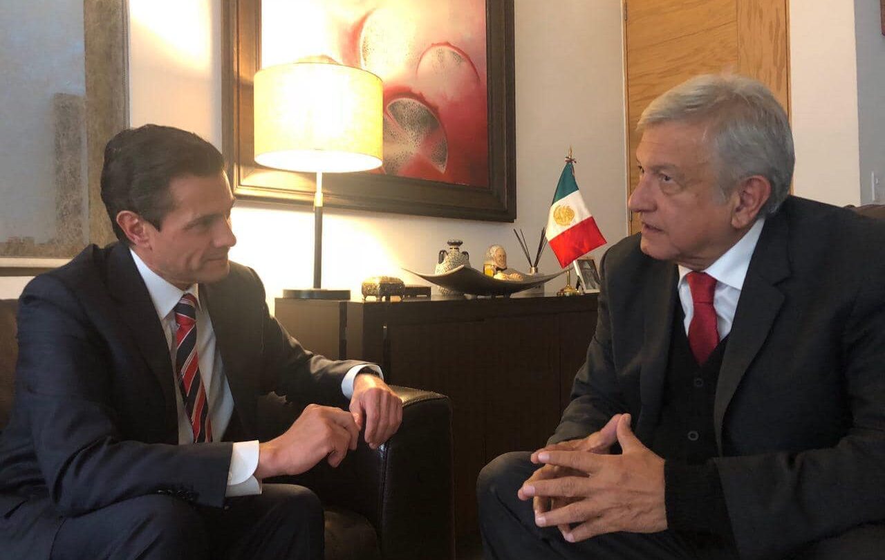 Recibe AMLO a Enrique Peña Nieto en su casa se despiden | México Ahora Recibe AMLO a Enrique Peña Nieto en su casa se despiden