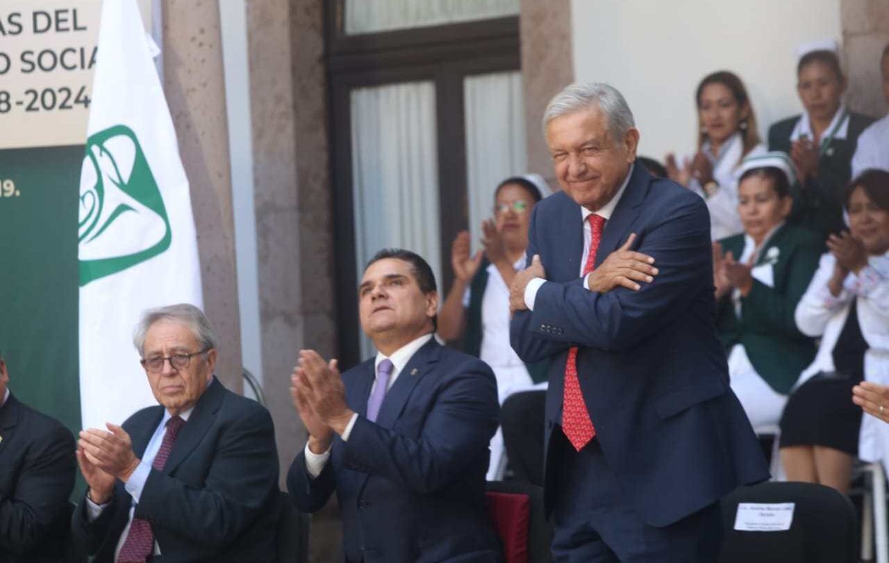 Andres-Manuel-Lopez-Obrador-Morelia-IMSS-Silvano-Aureoles | México Ahora