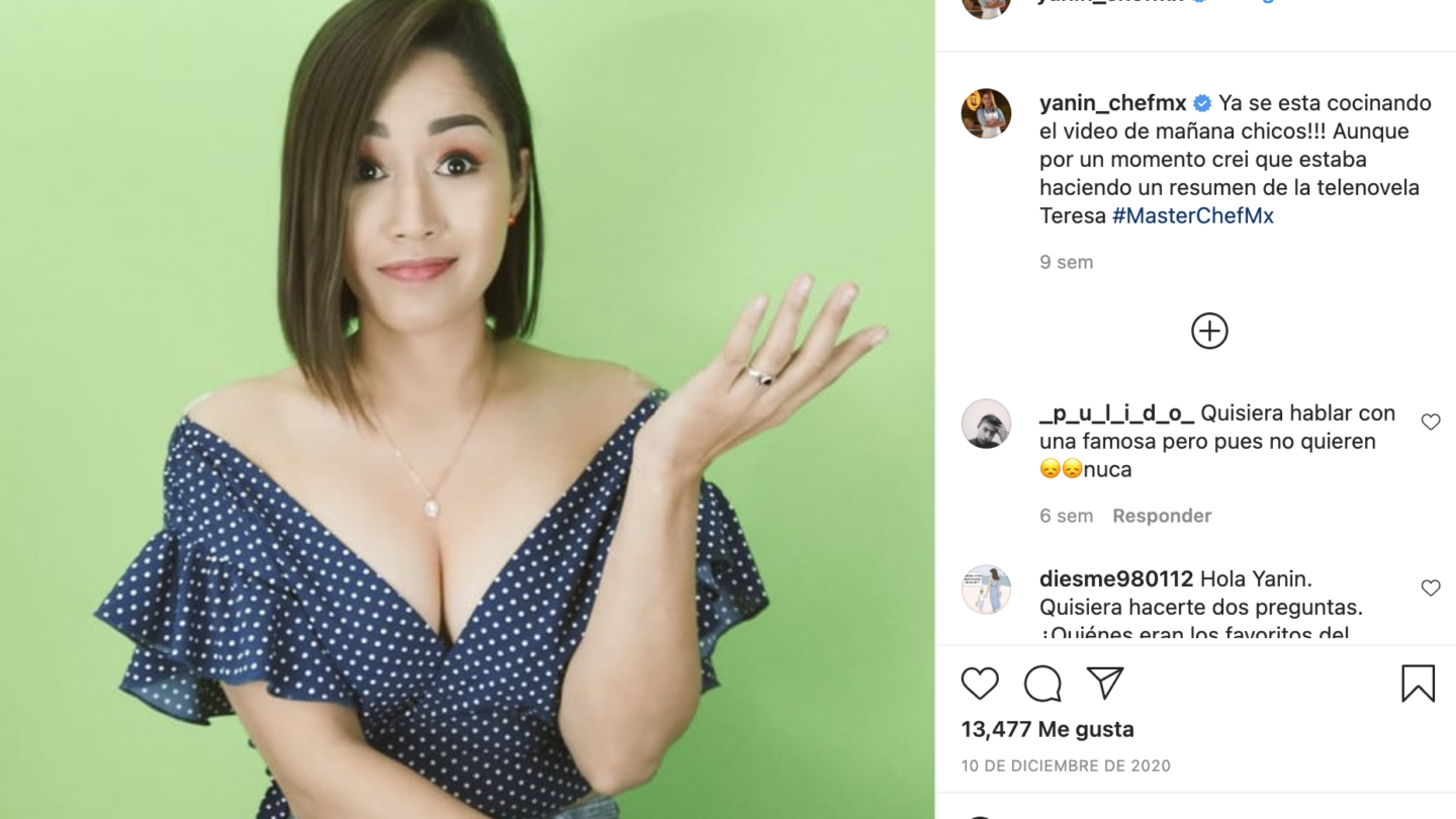 Yanin Campos de MastertChef MΓ©xico ahora en Onlyfans aqui sus imagenes | MΓ©xico Ahora Yanin Campos de MastertChef MΓ©xico ahora en Onlyfans aqui sus imagenes