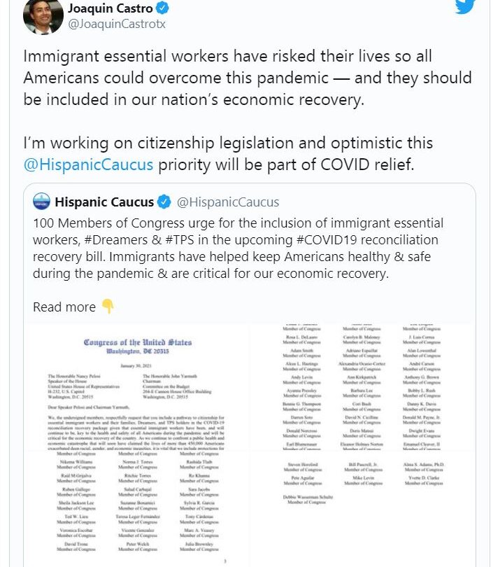 Joaquin-castro-reforma-para-trabajadores-esenciales | México Ahora