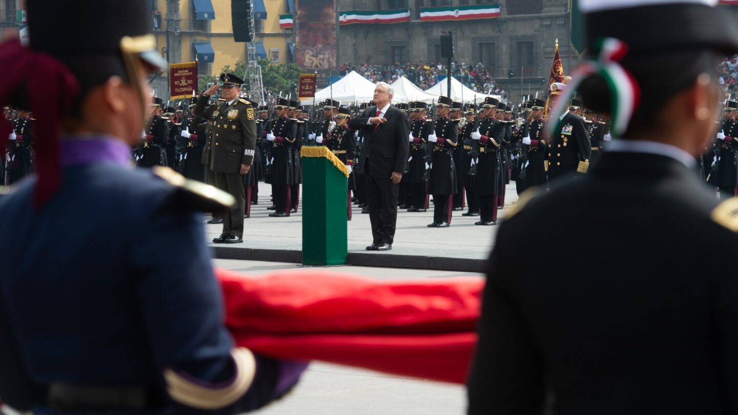 Desfile Militar 124314 1 Polémica por la Participación de la Guardia de Honor Rusa en el Desfile Militar de México | Desfile Militar Polémico