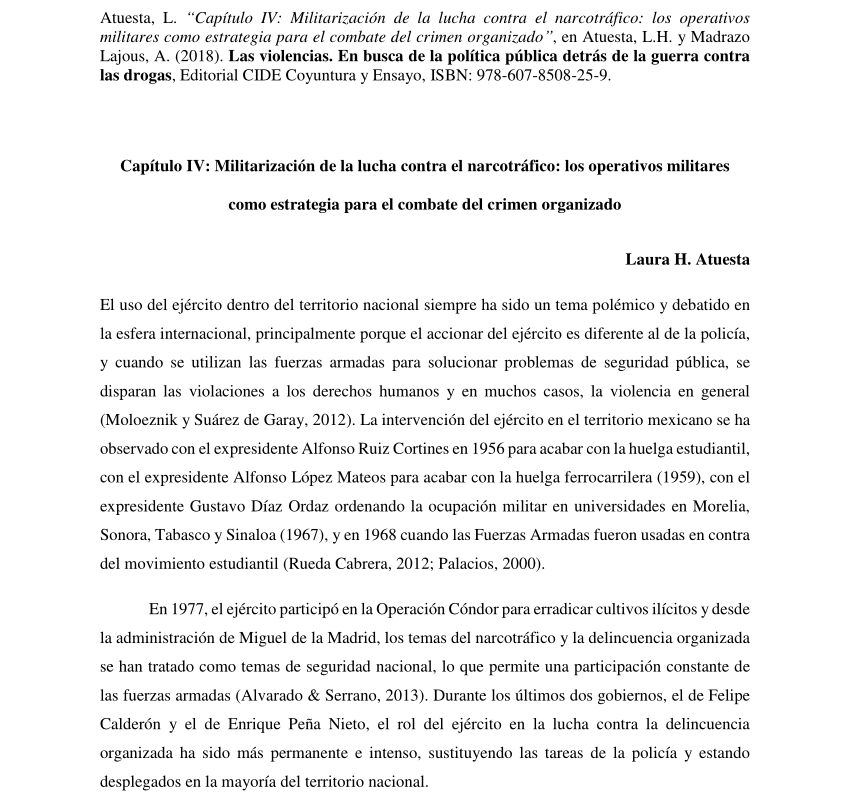 la eficacia de los operativos policiacos en la lucha contra la delincuencia y el narcomenudeo en mexico La eficacia de los operativos policiacos en la lucha contra la delincuencia y el narcomenudeo en México |