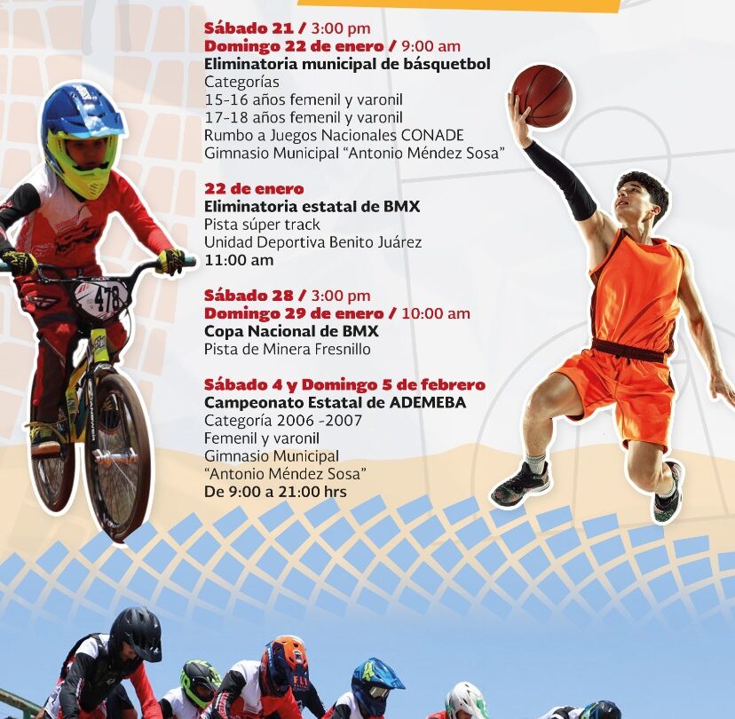 fresnillo se destaca a nivel estatal por sus deportistas en los juegos nacionales de conade Fresnillo se destaca a nivel estatal por sus deportistas en los Juegos Nacionales de Conade |