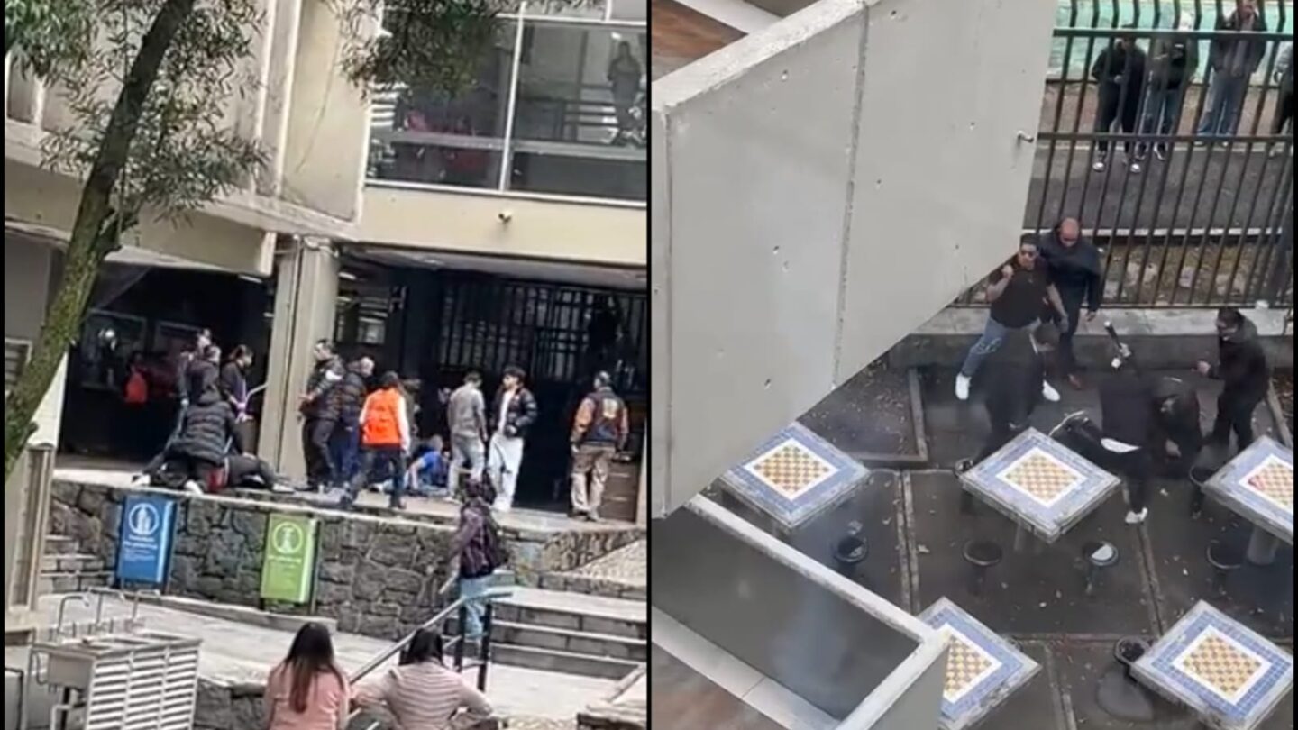 Sujetos entran y golpean a estudiantes de la Facultad de Contaduría de la UNAM | México Ahora