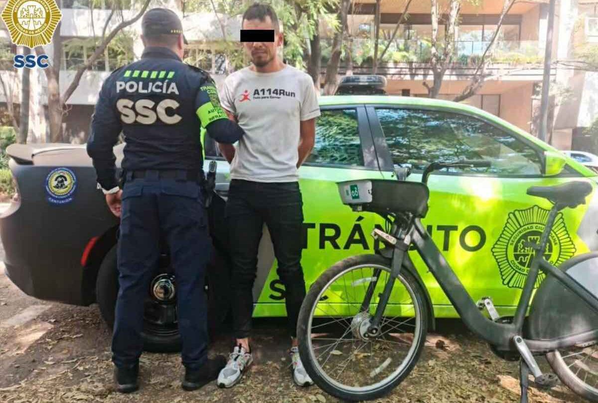 capturan a sujeto cuando intentaba robar bicicleta en cdmx Capturan a sujeto cuando intentaba robar bicicleta en Cdmx |
