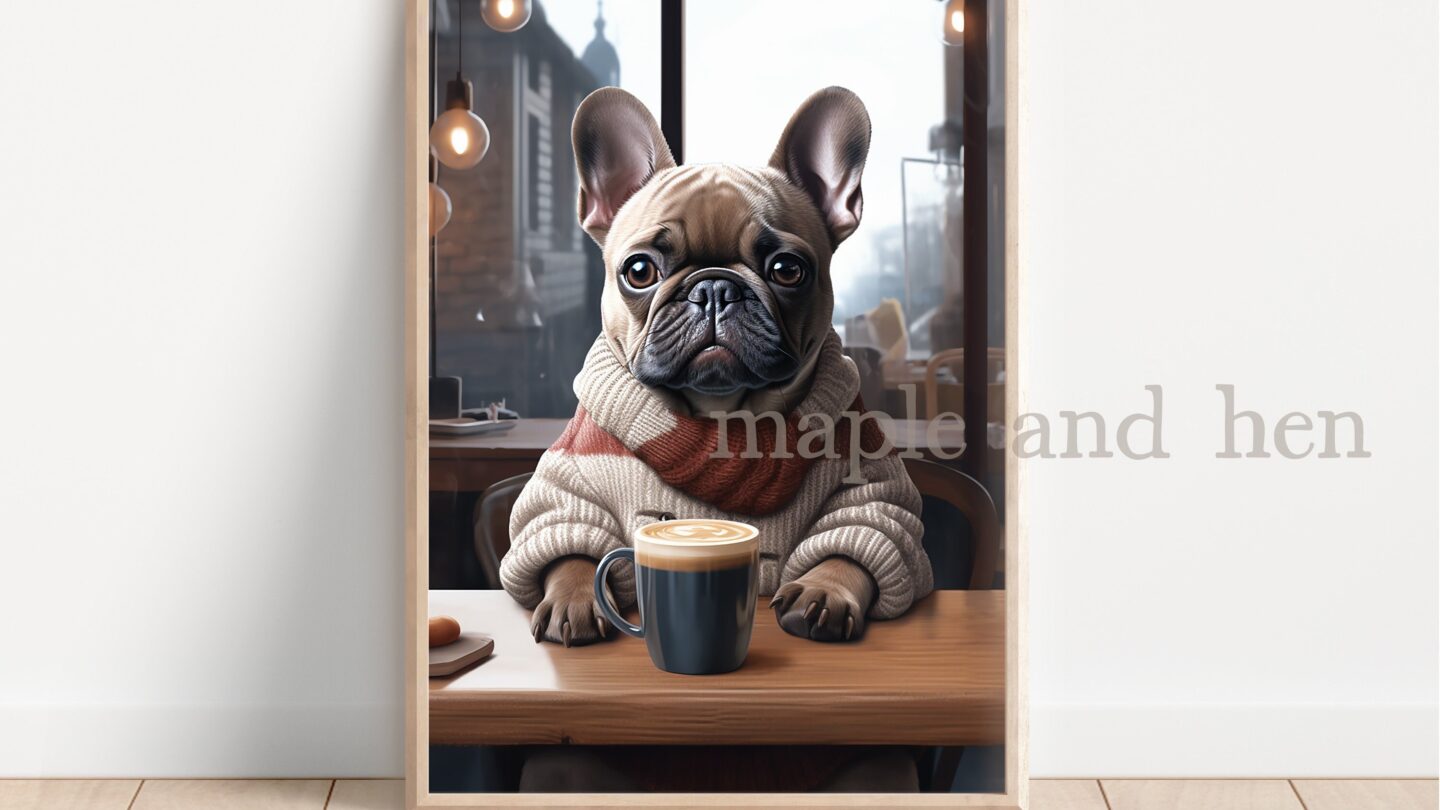 de perros una cafeteria para bulldogs franceses De perros Una cafetería para bulldogs franceses |