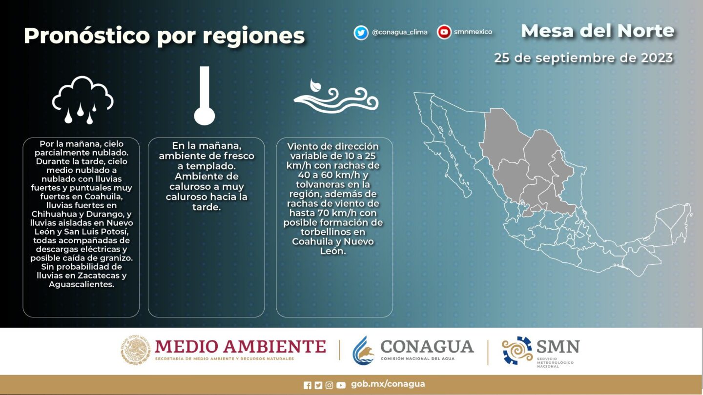 clima en zacatecas ambiente caluroso y posibles lluvias aisladas para hoy 30 de septiembre de 2023 Clima en Zacatecas Ambiente caluroso y posibles lluvias aisladas para hoy 30 de septiembre de 2023 |