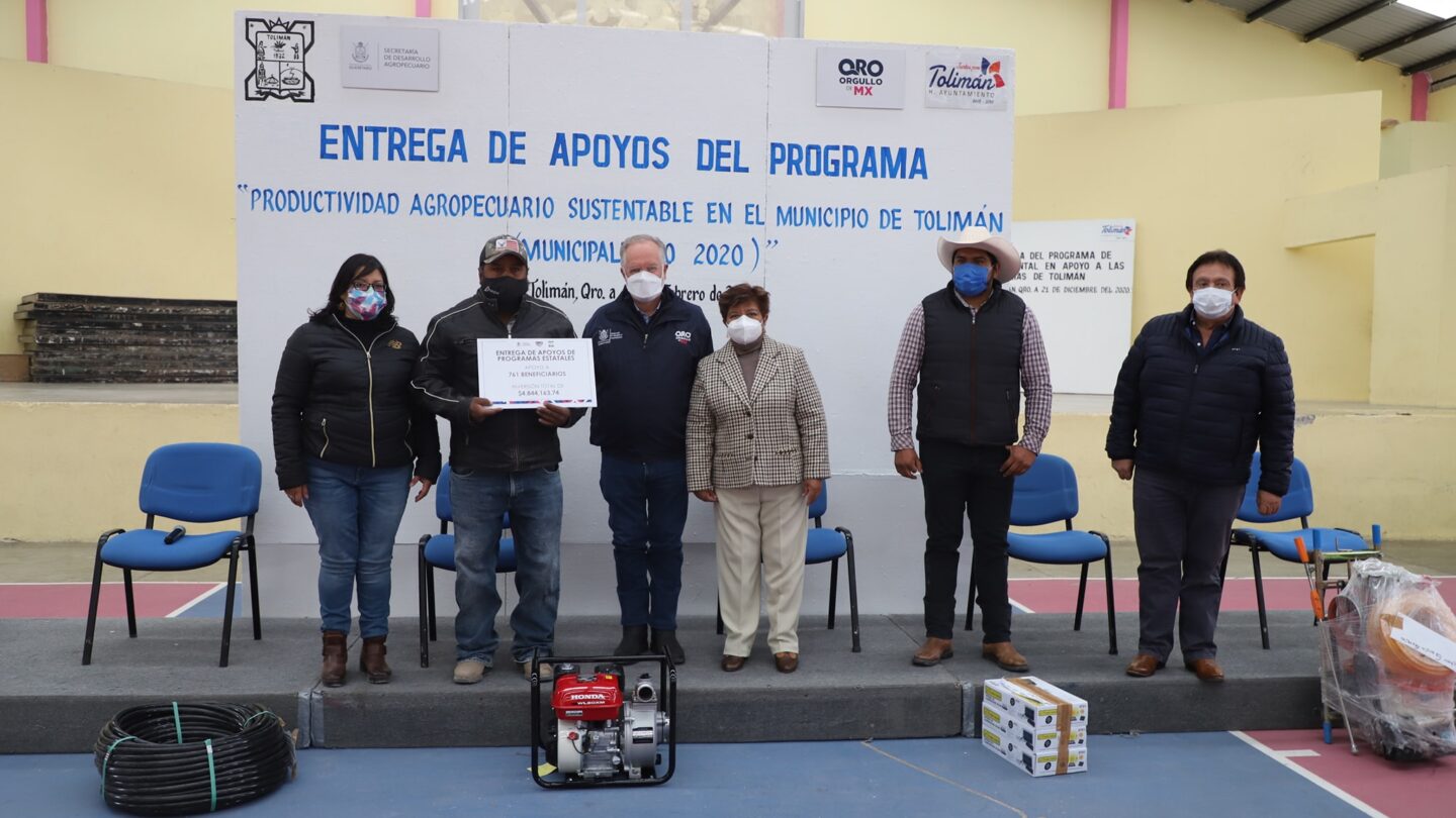entrega sedea apoyos para la productividad sustentable en toliman Entrega Sedea apoyos para la productividad sustentable en Tolimán |