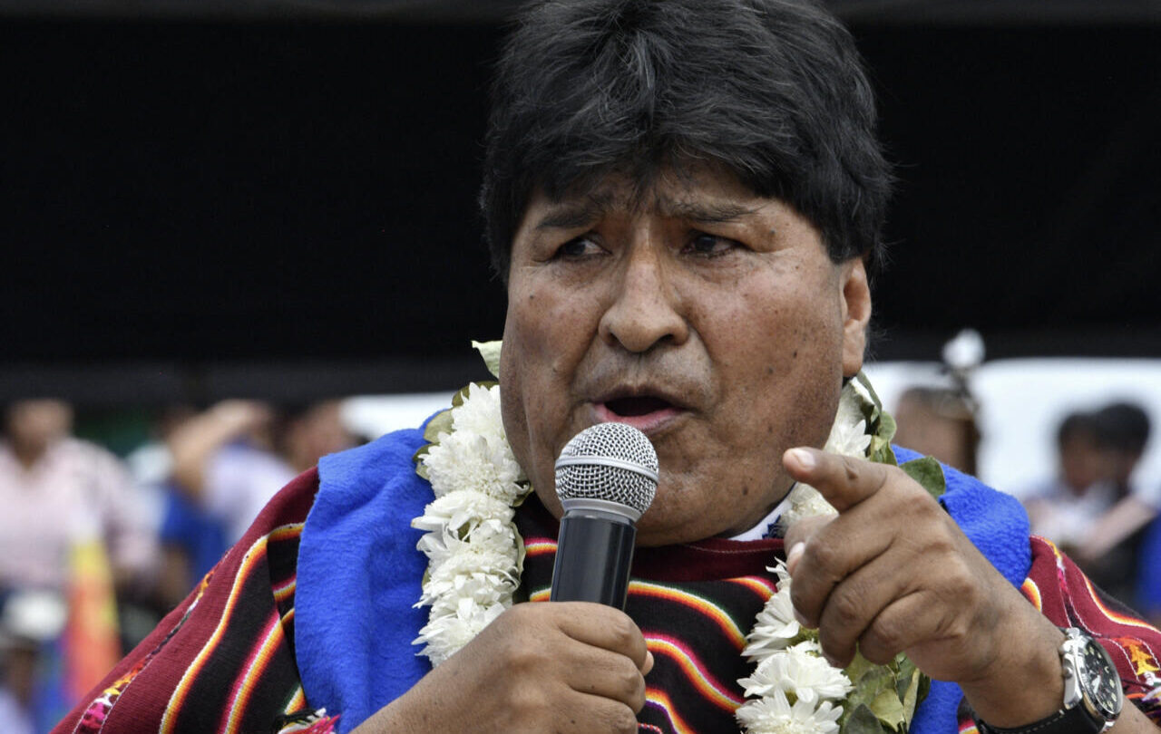 evo morales anuncia su candidatura presidencial para 2025 y denuncia una campana sucia en su contra Evo Morales anuncia su candidatura presidencial para 2025 y denuncia una campaña sucia en su contra |