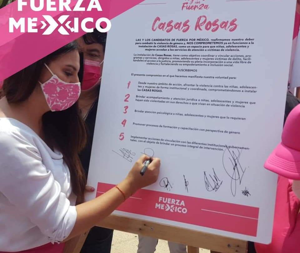 fuerza por mexico creara casas rosas a nivel nacional Fuerza por México creará casas rosas a nivel nacional |