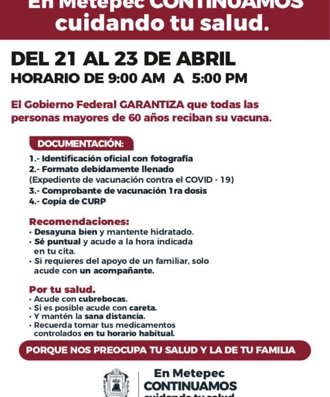 garantizan-vacunacion-contra-el-covid-19-en-metepec | México Ahora