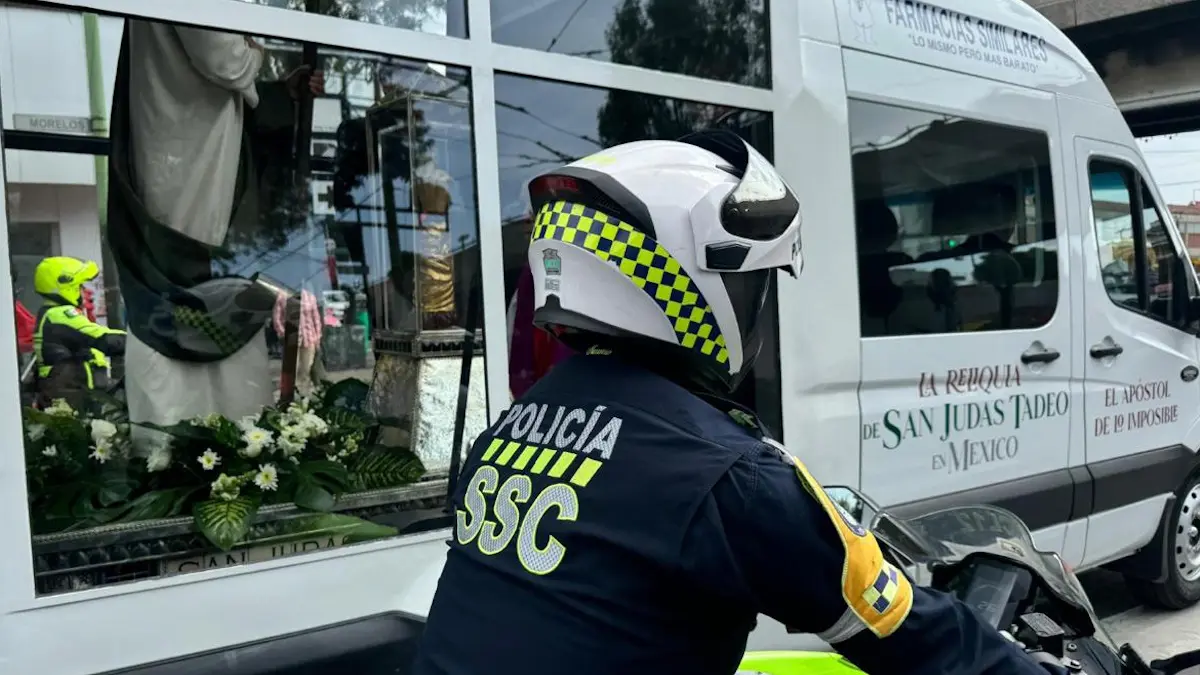 operativo de seguridad de la ssc cdmx para resguardar recorrido de reliquia de san judas minuto a minuto Operativo de seguridad de la SSC CDMX para resguardar recorrido de reliquia de San Judas Minuto a Minuto |