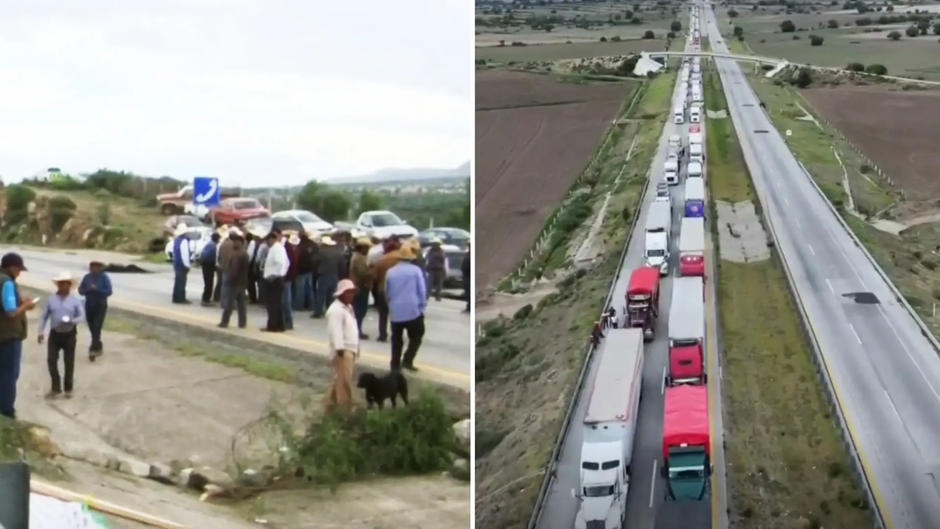 protestas-y-bloqueos-persisten-ejidatarios-demandan-pago-pendiente-por-uso-de-tierras-en-la-autopista-arco-norte | México Ahora