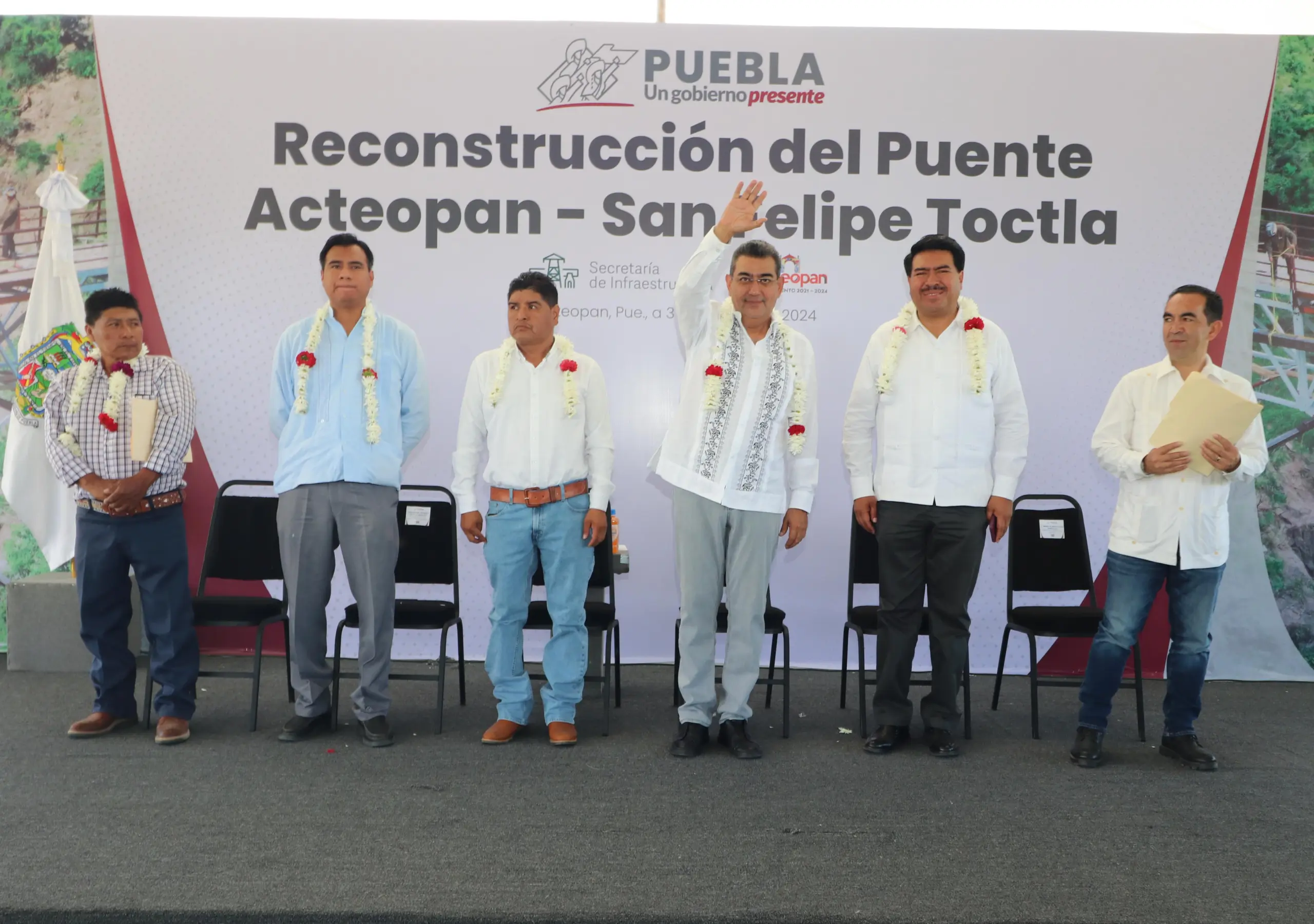 ACTEOPAN GOB SS CP 030824 8 | México Ahora CON OBRAS DE INFRAESTRUCTURA SERGIO SALOMÓN MEJORA MOVILIDAD EN TOCHIMILCO Y ACTEOPAN