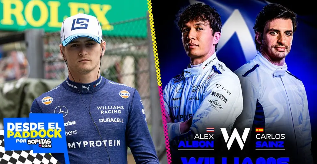 carlos-sainz-firma-williams-f1-2025 | México Ahora