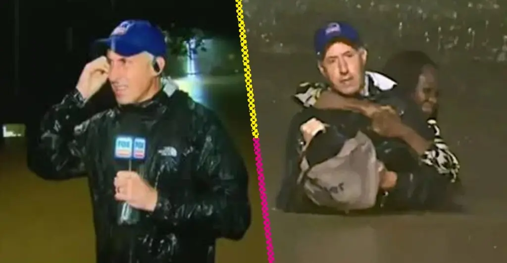 bob-van-dillen-reportero-salva-mujer-inundacion-huracan-helene-6 | México Ahora
