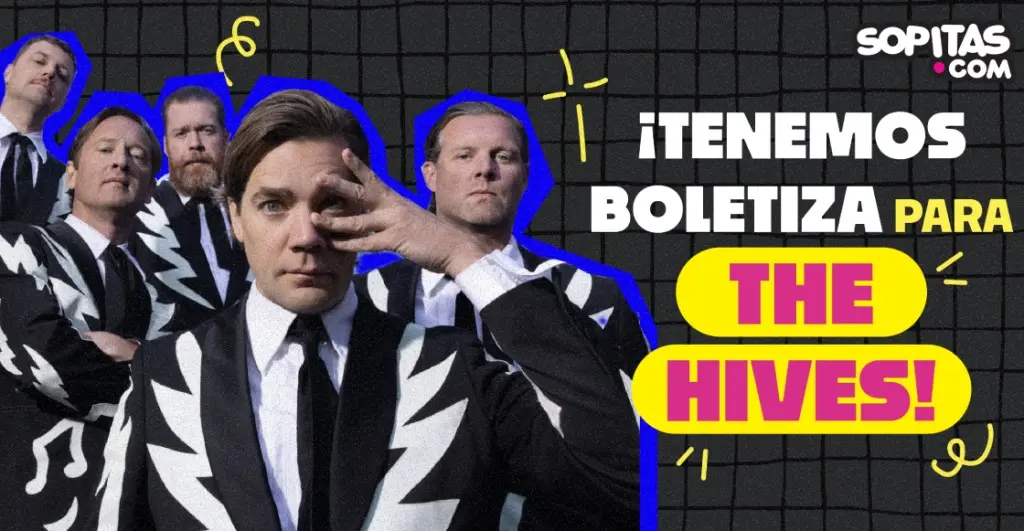 boletiza the hives palacio deportes Te regalamos boletos para ver a The Hives + The Damned en el Palacio de los Deportes |