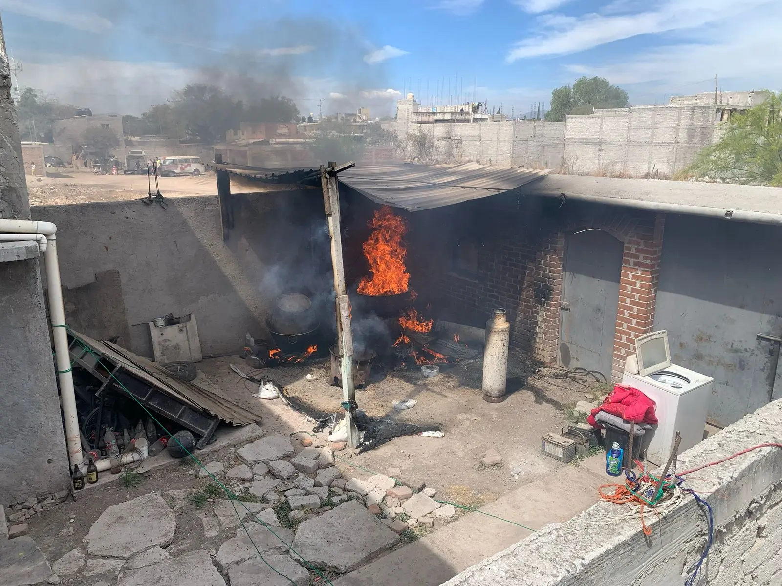 preparacion-de-comida-termina-en-incendio-en-la-colonia-el-mezquital | México Ahora Preparación de comida termina en incendio en la colonia El
