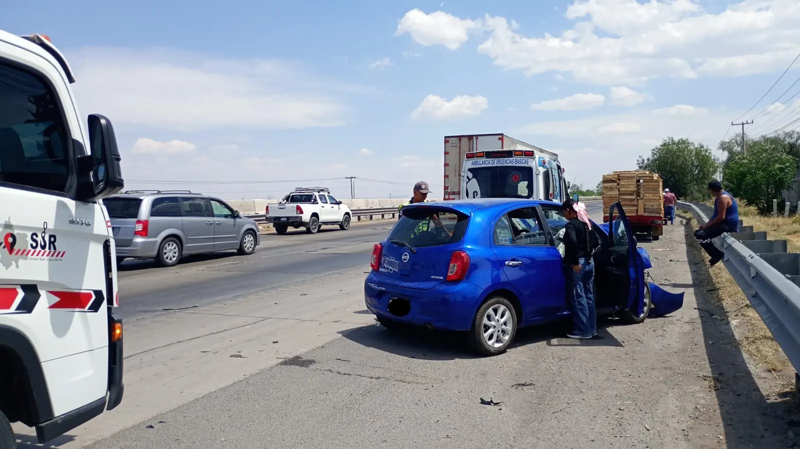 automovilista-herida-tras-choque | México Ahora Choque en AmanalcoDeBecerra conductora resulta herida tras