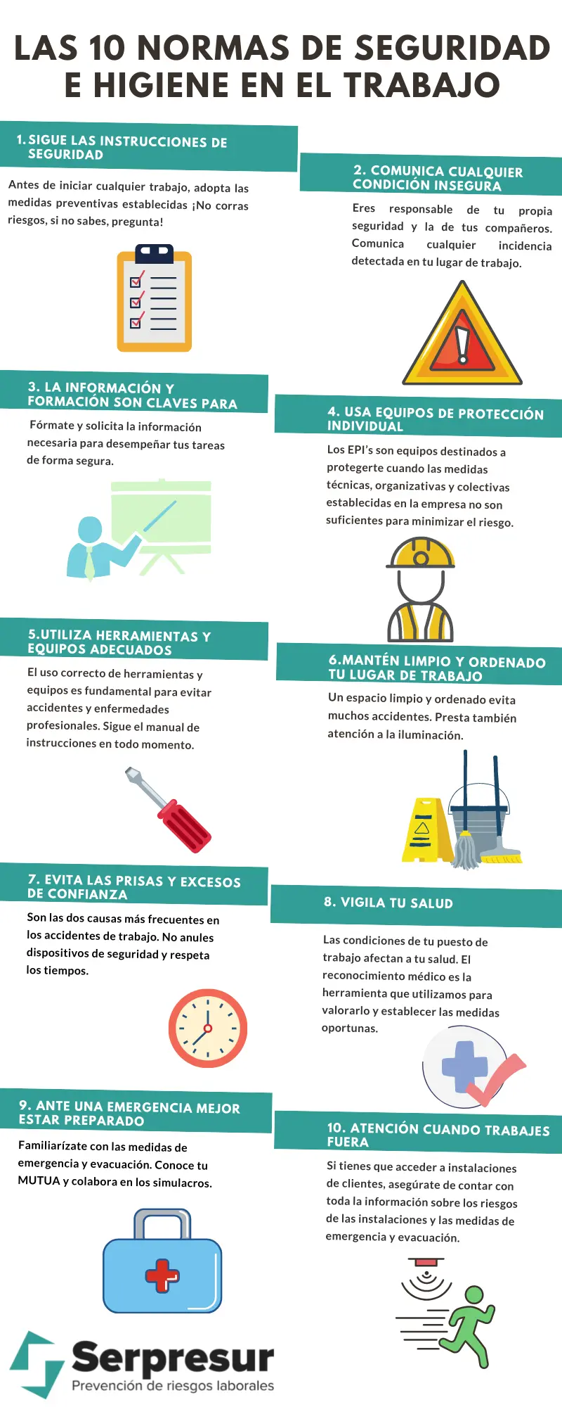normativas-de-seguridad-laboral-clave-para-la-proteccion-en-el-trabajo | México Ahora 10 normas de Seguridad e Higiene en el trabajo Serpresur SA
