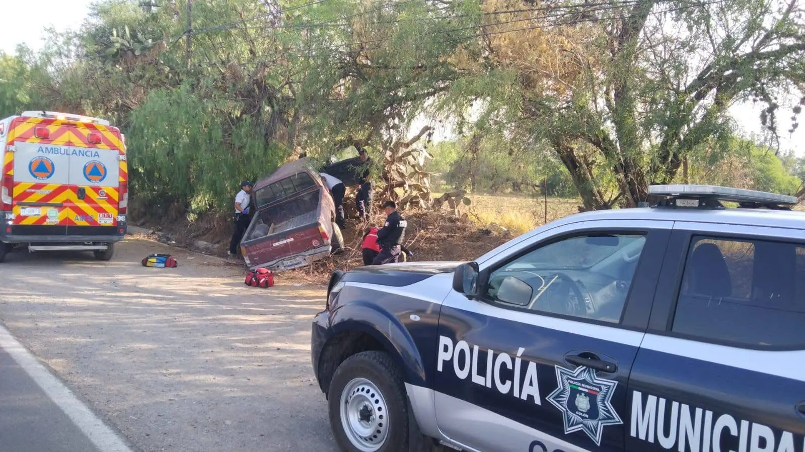 dos-menores-lesionados-por-accidente-en-la-estatal-110 | México Ahora Dos menores lesionados por accidente en la estatal 110 Noticias