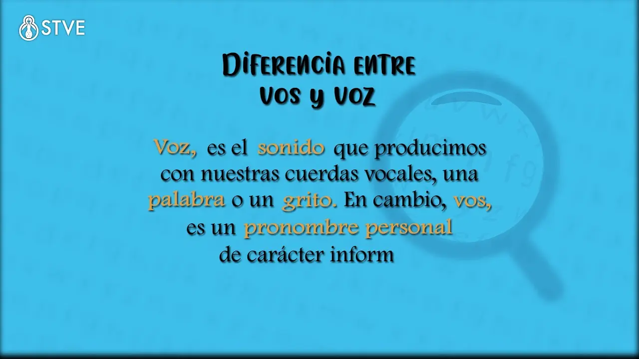 entre-voz-es | México Ahora El Diccionario La diferencia entre vos y voz