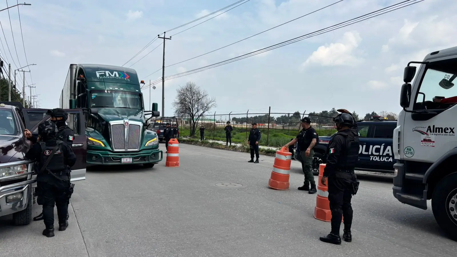 implementaron-en-toluca-operativo-pegaso-contra-robo-a-transporte-de-carga | México Ahora Implementaron en Toluca Operativo Pegaso contra robo a transporte