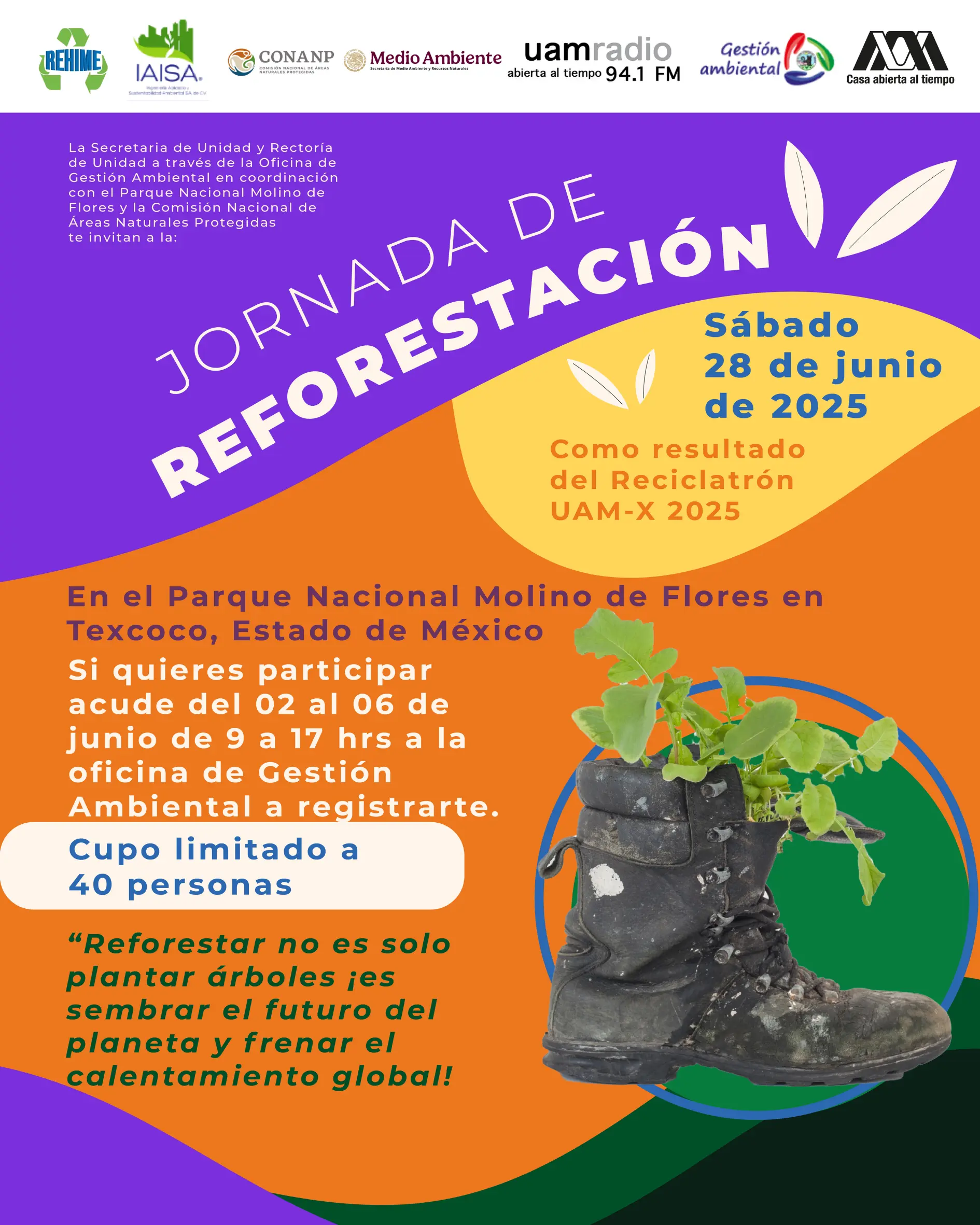 jornadas-de-reforestacion-en-el-parque-de-xochimilco | México Ahora Jornada de Reforestación UAM Xochimilco