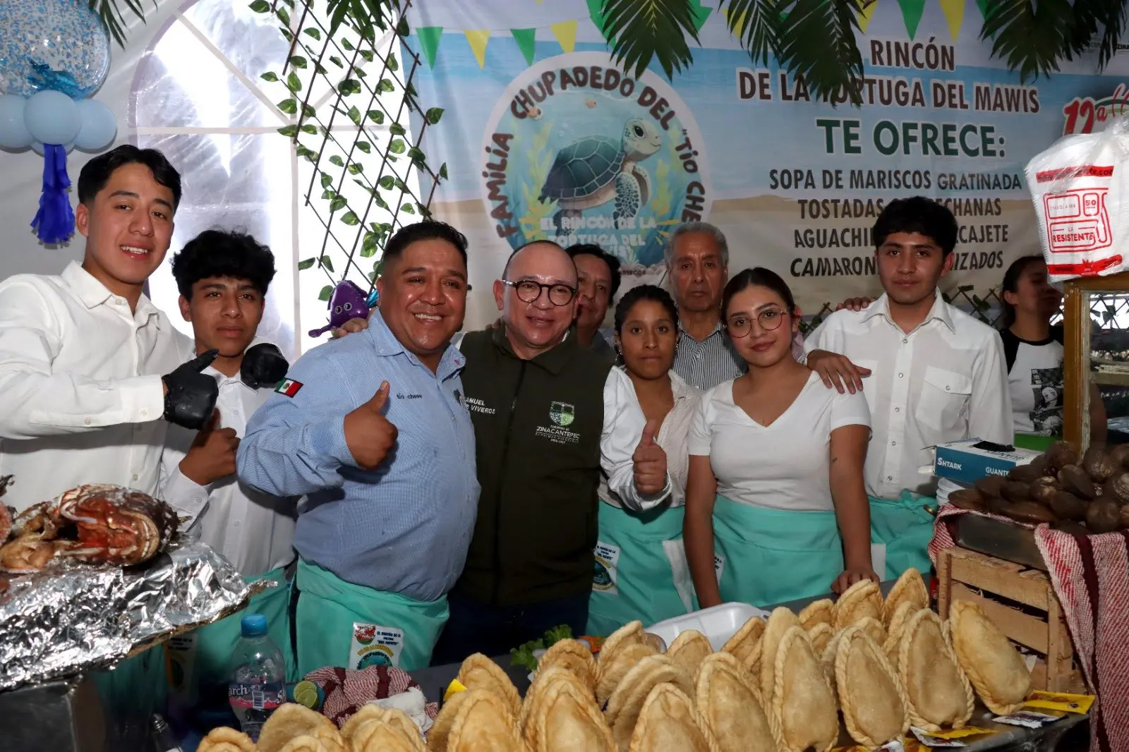 537800218 1531854515063732 1612073764579097082 n Arrancó 12ª Feria del Marisco en Zinacantepec |