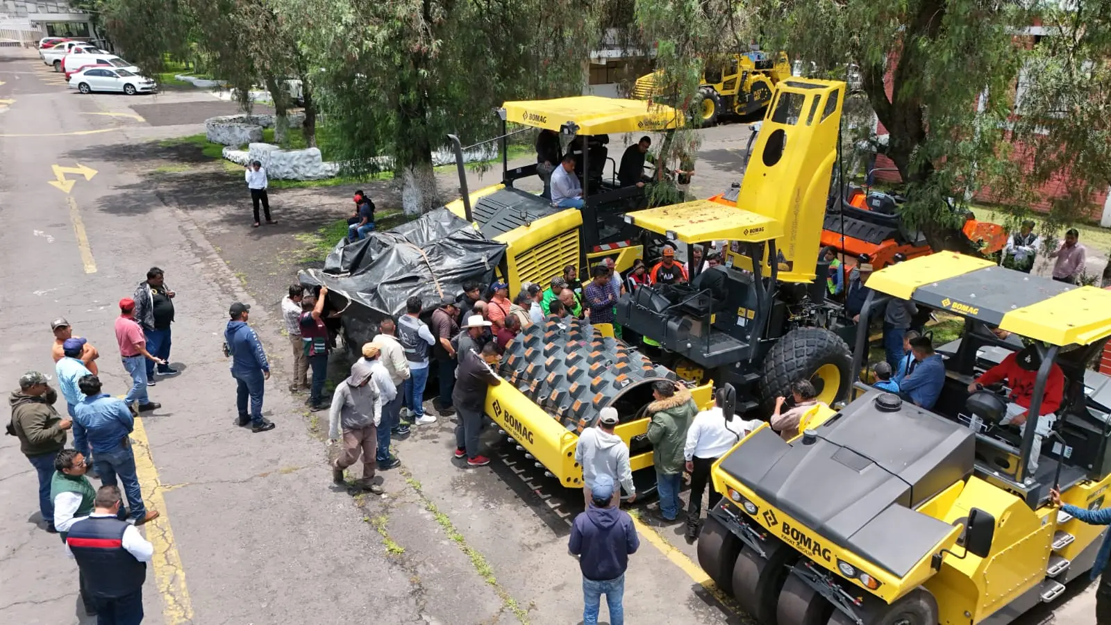 inicia-capacitacion-a-operadores-de-trenes-de-pavimentacion-en-oriente-del-estado-de-mexico | México Ahora Inicia capacitación a operadores de trenes de pavimentación en