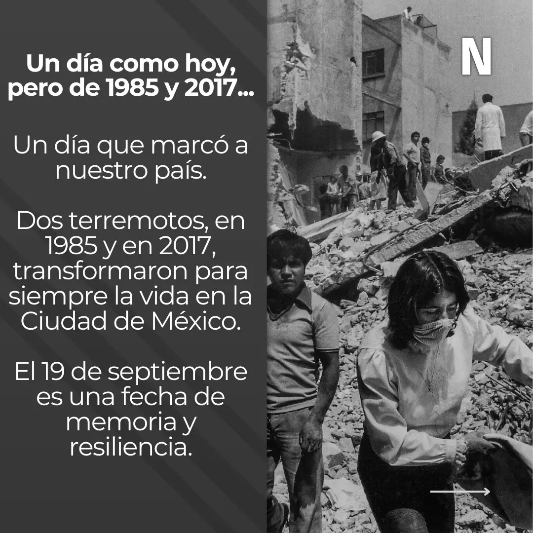 19 de septiembre fecha que marco a mexico para siempre 19 de septiembre fecha que marcó a México para siempre | Leo El 19 de septiembre de 1985 marcó para siempre la memoria de