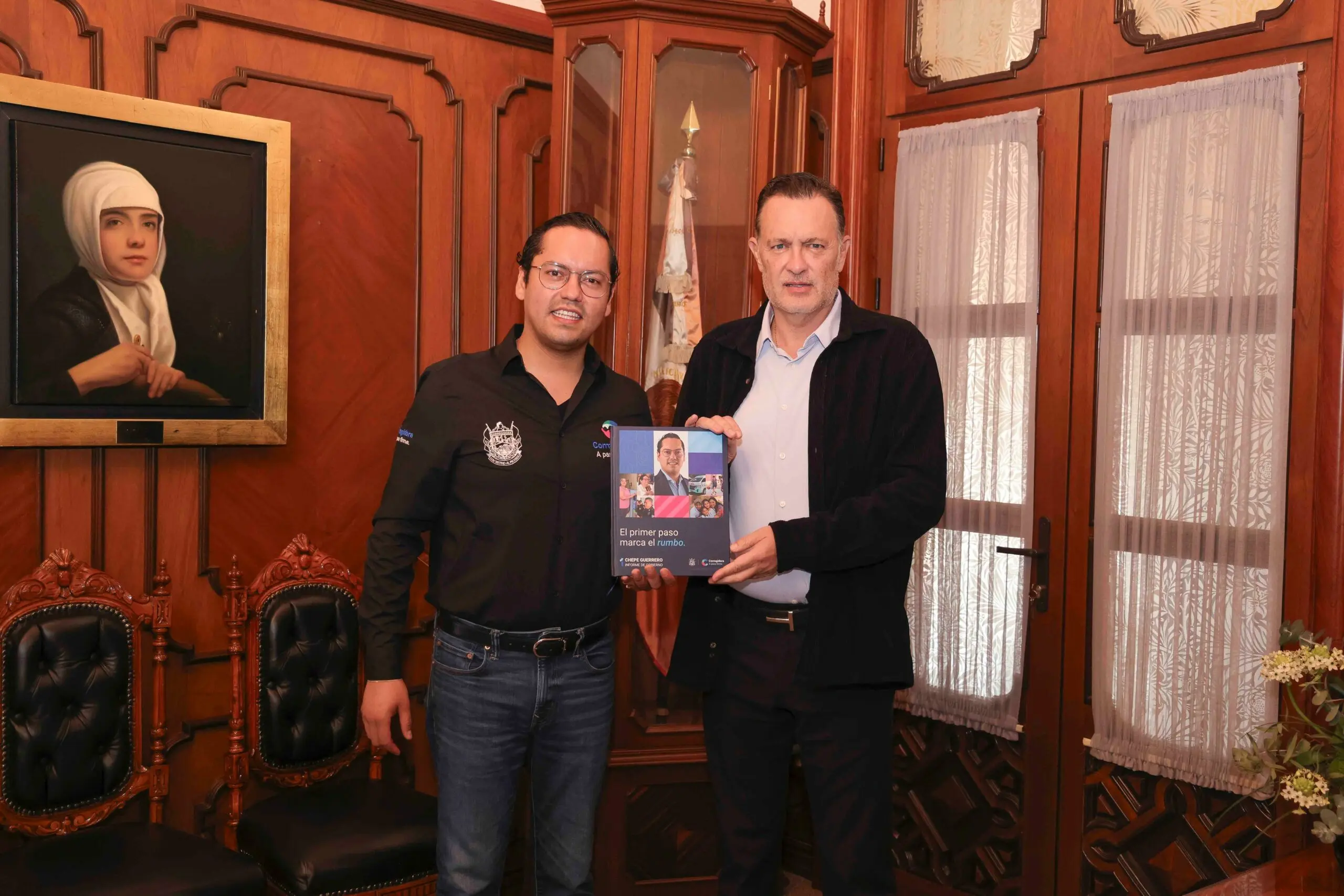 entrega chepe guerrero su 1er informe a mauricio kuri Entrega Chepe Guerrero su 1er informe a Mauricio Kuri | Entrega Chepe Guerrero su 1er informe a Mauricio Kuri Noticias