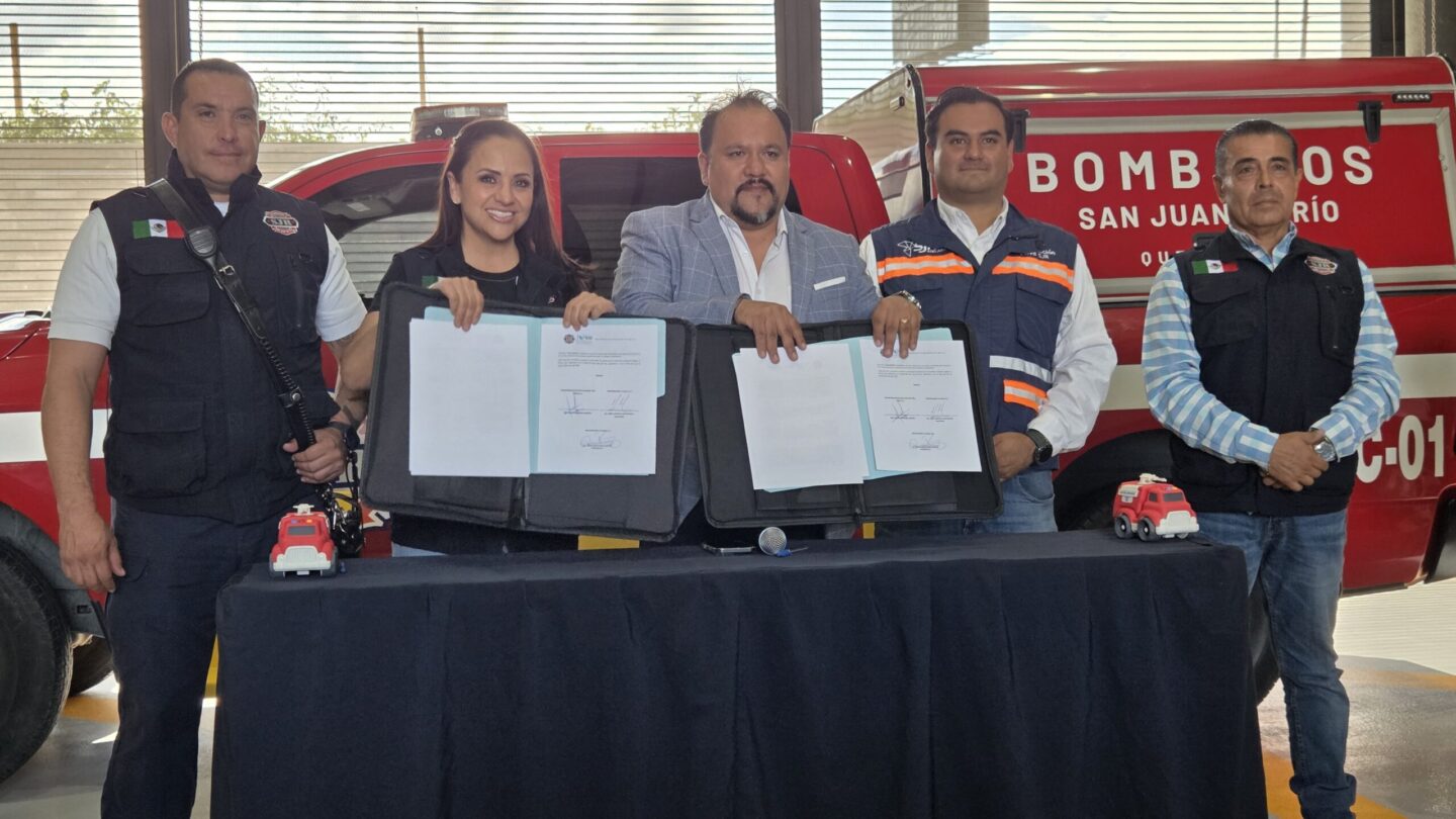 firman-convenio-industriales-con-bomberos-sjr | México Ahora Firman convenio Industriales con Bomberos SJR Noticias de Querétaro
