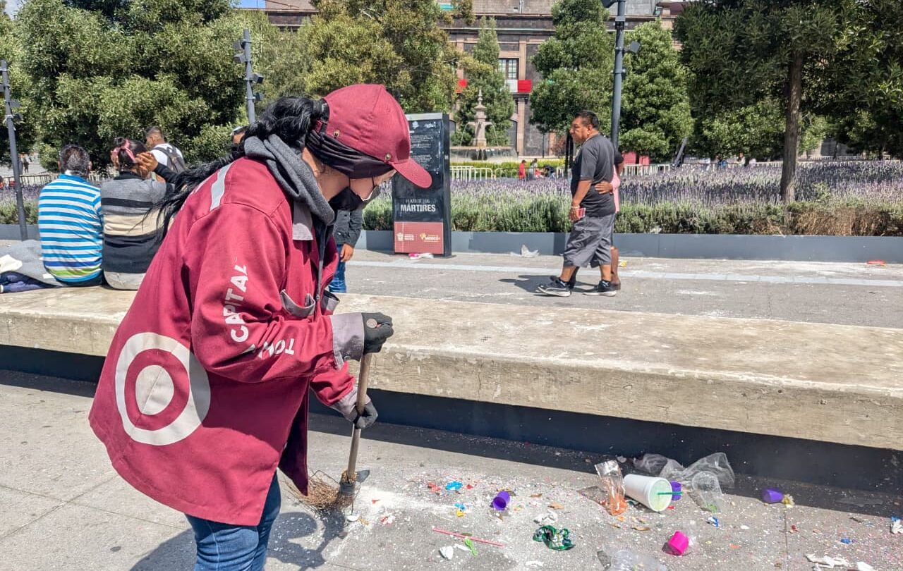 recogieron-13-toneladas-de-basura-luego-de-fiestas-patrias-en-toluca | México Ahora Después de las fiestas patrias en Toluca se recolectan 13