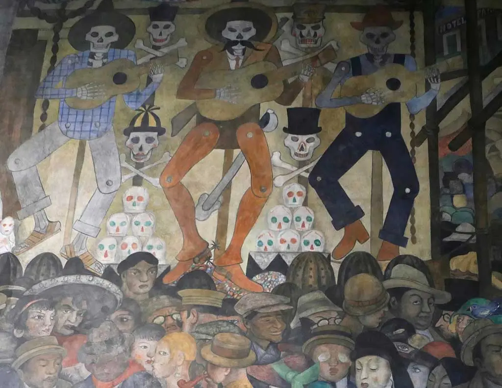 celebra dia de muertos museo vivo del muralismo sep Celebra Día de Muertos Museo Vivo del Muralismo SEP | El Museo Vivo del Muralismo celebra el Día de Muertos con danzas y