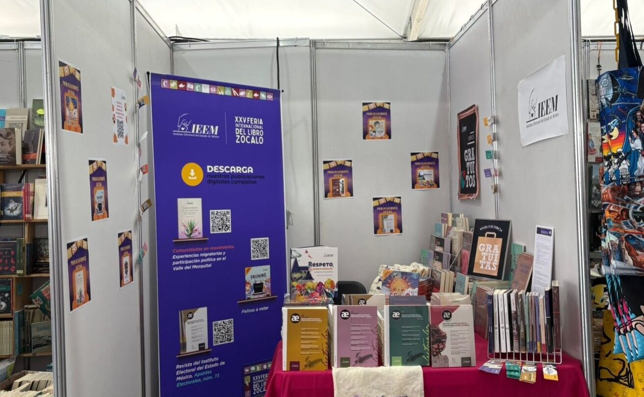 promovio-ieem-cultura-politica-en-ferias-del-libro | México Ahora Promovió IEEM cultura política en ferias del libro Primero Editores