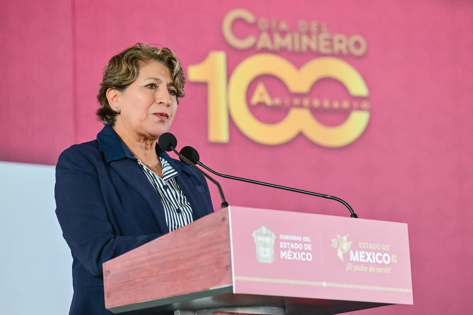 reconocio-gobernadora-delfina-gomez-labor-de-trabajadores-camineros | México Ahora Reconoció gobernadora Delfina Gómez labor de trabajadores