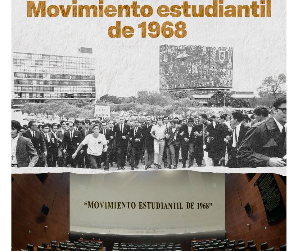 recordo-senado-movimiento-estudiantil-del-68 | México Ahora Movimiento del 68 sentó las bases para alcanzar las libertades que