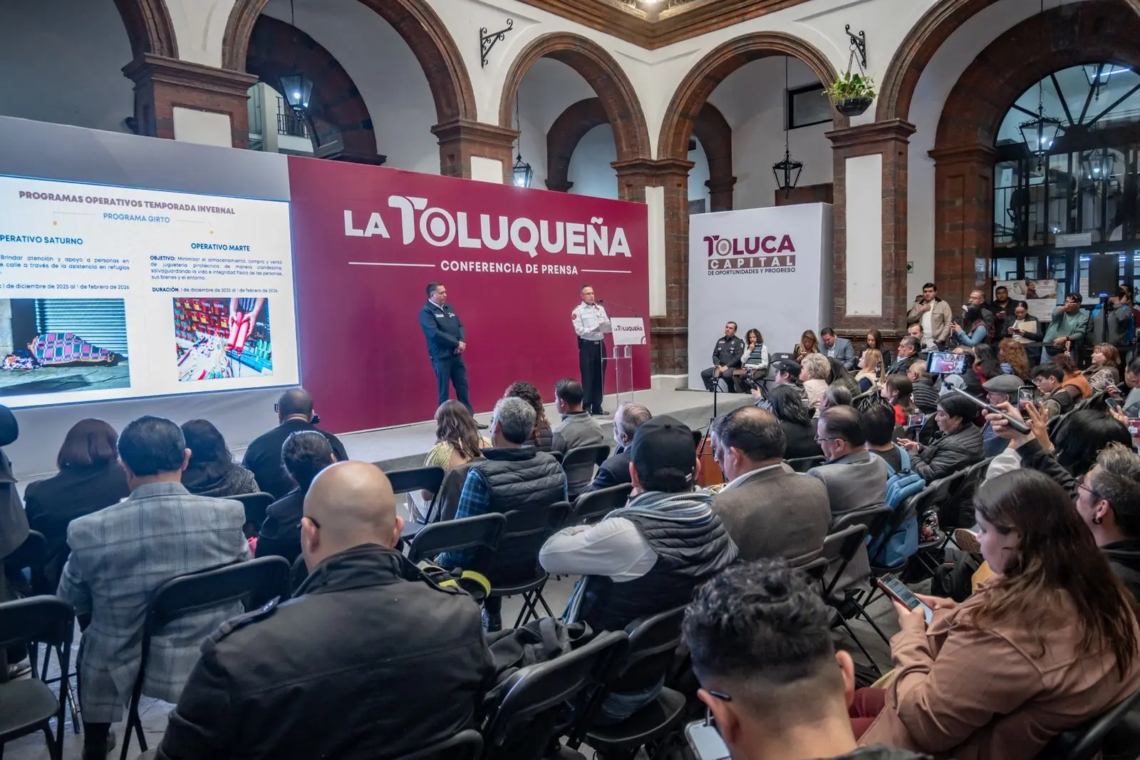activaron-programa-invernal-en-toluca | México Ahora Activa Toluca Programa Invernal 2025 con albergue y operativos